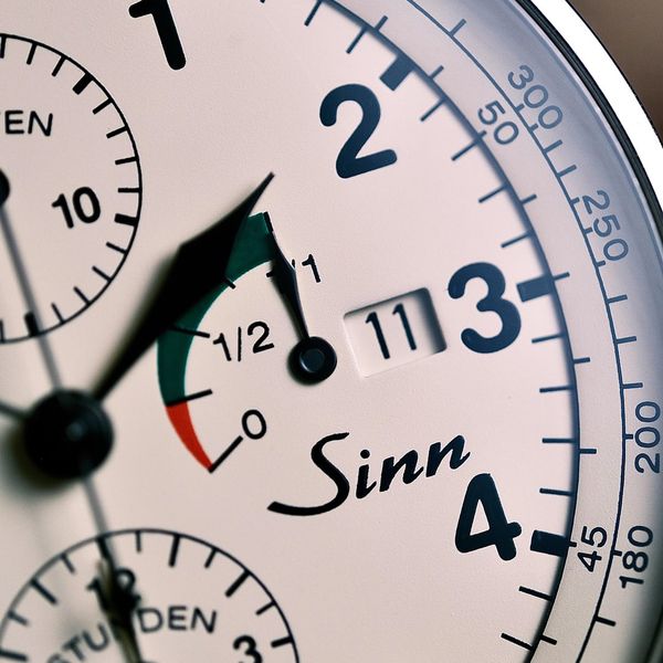 [WTS] Sinn 956 Klassic Chronograph with Sinn Brown Suede St…
