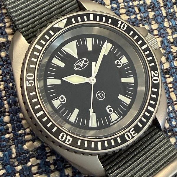 [WTS] CWC Ti300 (Grade 5 titanium British military dive wat…
