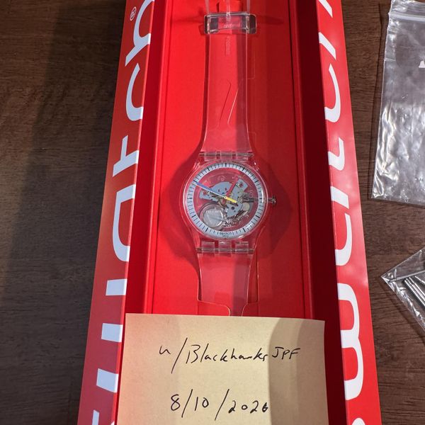[WTS] Swatch Clearly New Gent(41mm) plus extras