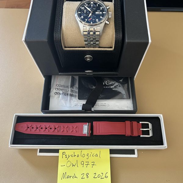 [WTS] IWC Pilot Chronograph 41 Blue IW388102 2021 $5200