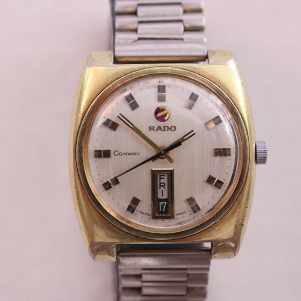 [WTS] Vintage Rado Conway Automatic 25J | Gold-Plated Swiss…