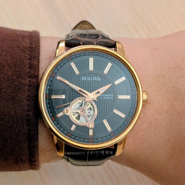 [WTS] Bulova Rose Gold Classic Open-Heart - CONUS