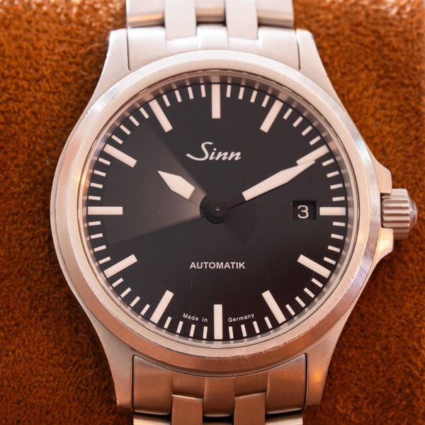[WTS] Sinn 556i with fine link bracelet and leather strap 9…