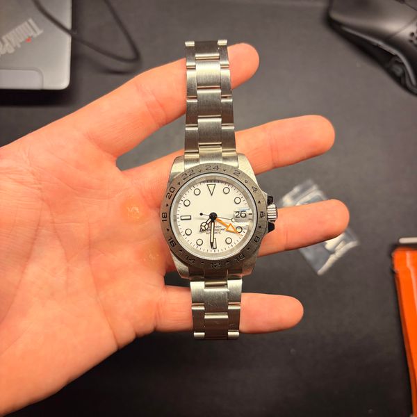 [WTS] Rolex Explorer II–Style Seiko Mod