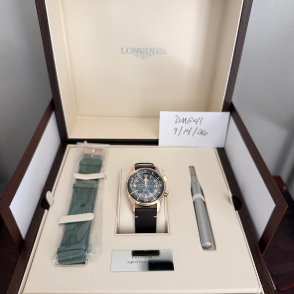 [WTS] New Longines Legend Diver Bronze L3.774.1.50.2