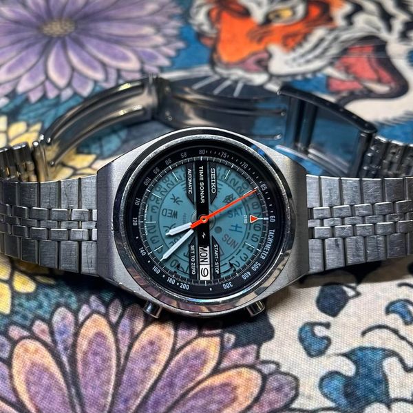 [WTS] Seiko 7015-6010 “Time Sonar” Flyback Chronograph