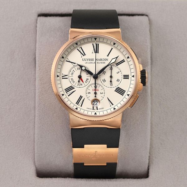 Ulysse Nardin Marine Chronograph Annual Calendar 43mm 1532-…