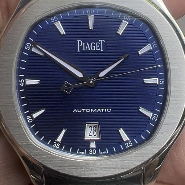 [WTS] Piaget Polo S Date w/ Gorgeous Blue Teak Dial On Brac…