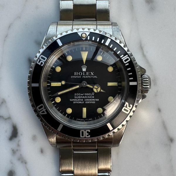 [WTS] Rolex Submariner (No Date) 5512 "Meters First" Yellow…