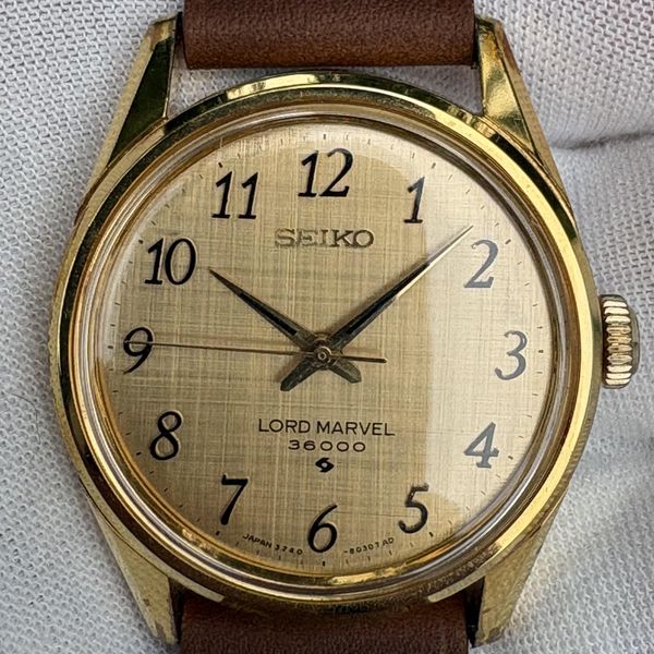[WTS] 1974 Seiko Lord Marvel 5740 Linen Dial w/Arabic Numer…
