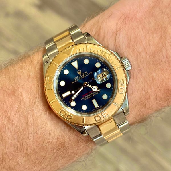 [WTS] Rolex Yacht-Master 40mm Ref 16623 Two-Tone Blue Dial …