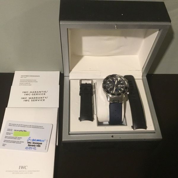IWC Aquatimer Chrono Cousteau # IW 376706