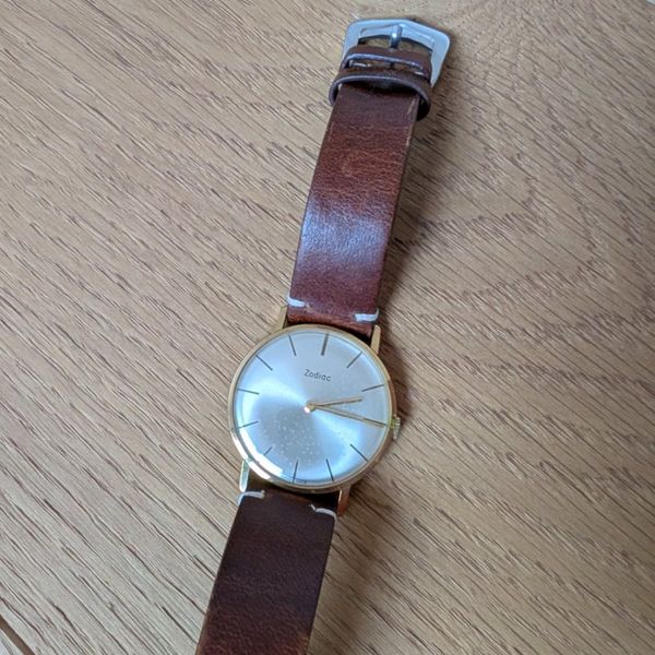 Zodiac Vintage Dresswatch, Cal. ZOD 53, vergoldet, sehr gut…