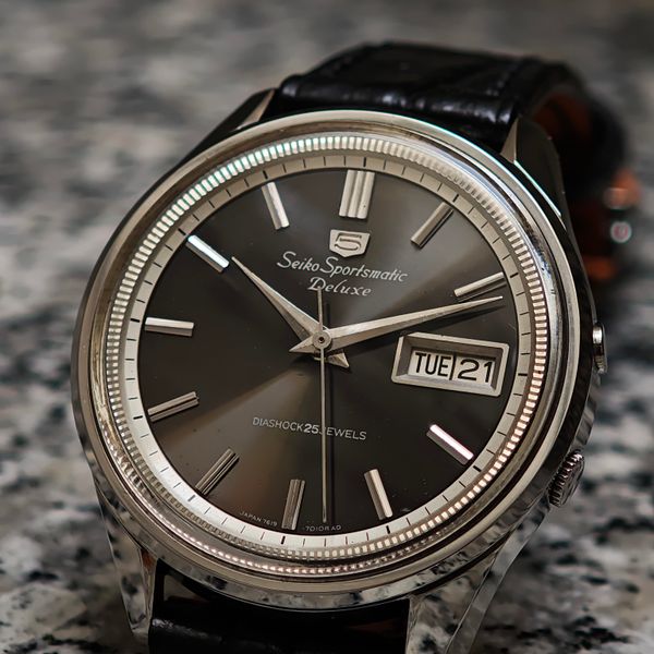 [WTS] Seiko Sportsmatic Deluxe 7619 “Midnight Dolphin” | Ja…